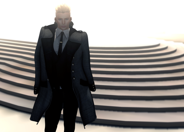 Coat: Jason by Diram, Pants: Suit by Gizza, Hair: Revolver by Exile